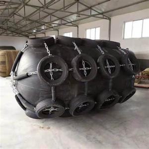 Tensile Strength Impact Resistant Pneumatic Marine Fender with Cylindrical Shape
