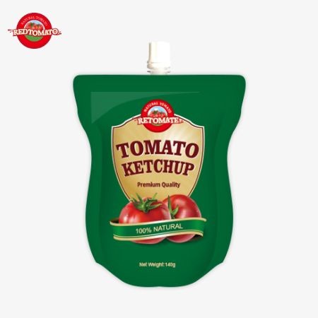 We Offer 140g Ketchup Sachets That Meet International Standards Provide