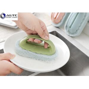 Strong Band Household Cleaning Brushes With Handle , Bathroom Cleaning Brush