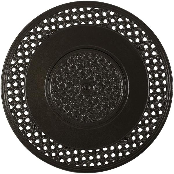 Outdoor Round Propane Gas Fire Pit Aluminum Brazier