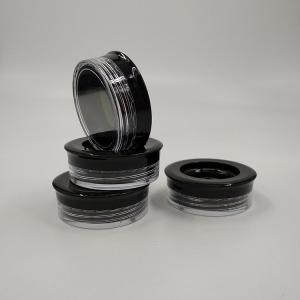 Customized Printing 60ml Plastic Cosmetic Jar With Smooth Surface