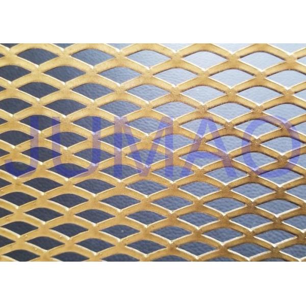 Buy Functional Facade Treatment Architectural Expanded Metal Mesh Striking Cladding at wholesale prices