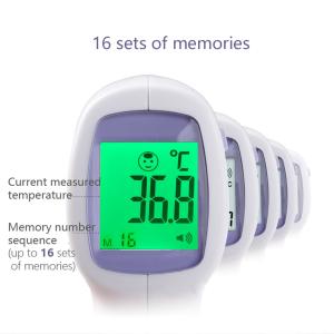 High Sensitive Gun Type No Touch Infrared Thermometer LCD Screen Check For Fever