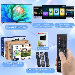 32-65 Inch Frameless Android Smart TV UHD LED