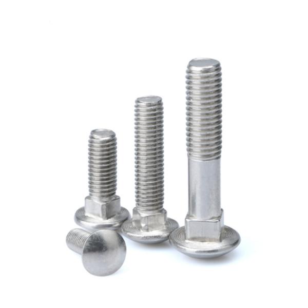 Black Steel Carriage Bolt M6 M8 M10 M12 Yellow Zinc Plated Oval Neck Grade 8.8 M14 Bolt and Nut