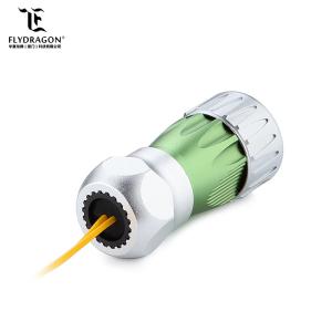 2018 DH24 Pogo Optical Fiber Circular WaterProof Connector for Signal Transfer,