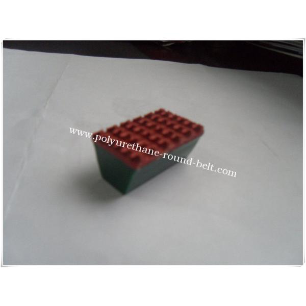 Red PVC Super Grip Belt Corrugated Belt abrasion resistance For Textile