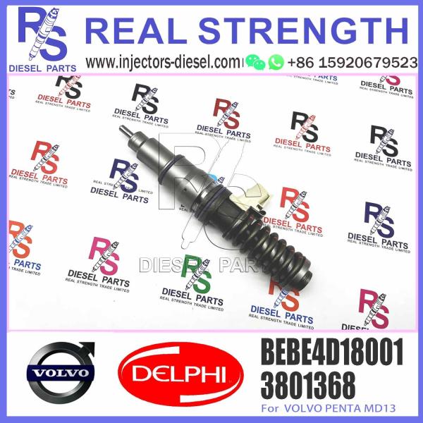 injector common rail injector 3801368 BEBE4D27001 For V-O-L-V PENTA MD13 diesel fuel injector BEBE4D18001