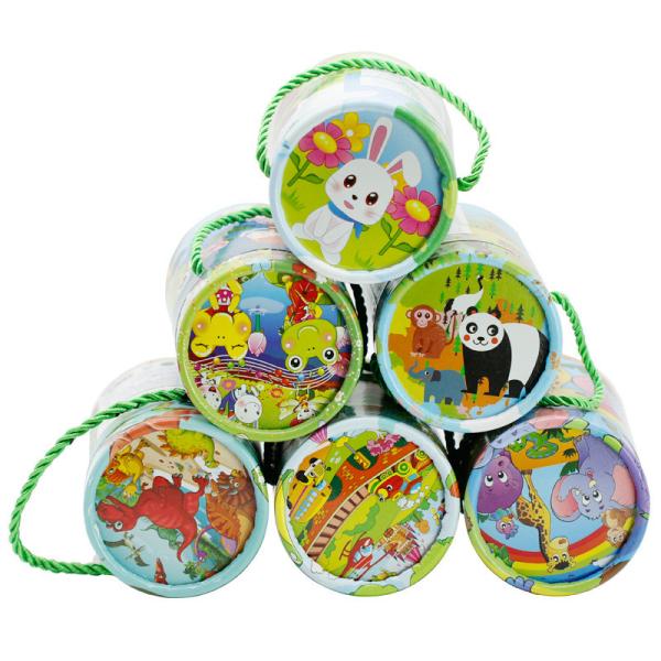 Buy Toddlers Magnetic Jigsaw Puzzles Game Tasteless Safety Gloss White Coating at wholesale prices