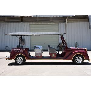 8 Seater 7.5KW Electric Vintage Cars Classic Retro Golf Cart CE Certificated