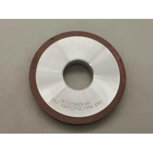1A1 Diamond Grinding Resin Bonded Wheel Aluminum Basebody 75 * 6mm