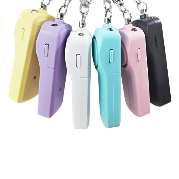 130db personal alarm Safe Sound safety alarm key chain Women Students Girls