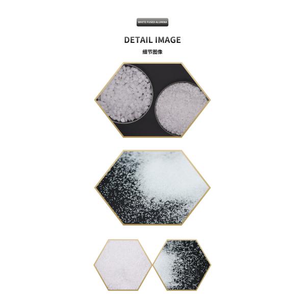 White Fused Alumina Bulk for Density White Corundum >3.8 Bulk