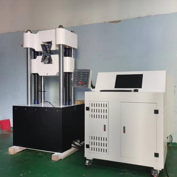 Buy Universal Testing Machine Hydraulic Steel Tensile Strength Test Machine MaxLoad 2000kN OEM ODM Customized Piston 130mm at wholesale prices