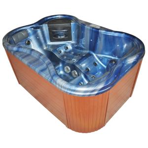 China Luxury Outdoor Spa Bathtub Freestanding 2 Person Spa Bathtub Outside on sale
