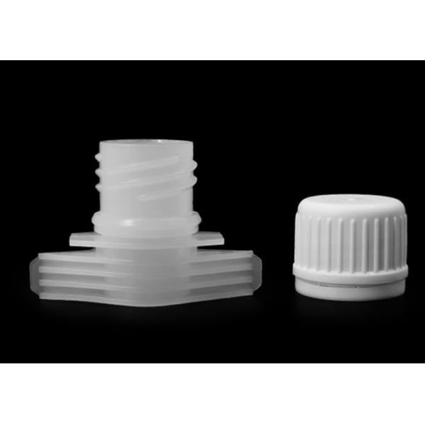 Buy 16mm Easy Tighten Plastic Spout Caps In Three Screw Thread , Save Time To Screw at wholesale prices