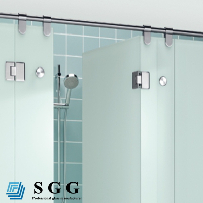 3mm to 19mm Frosted Bathroom Door Glass