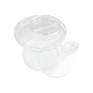 Round Compartment Sterile Petri Dish Medical Polystyrene