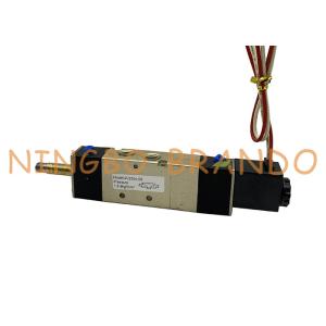 4V230C-08 5/3 Way 1/4'' Terminal Grommet Pneumatic Air Solenoid Valve
