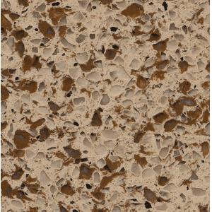 Quality Custom Made Marble Look Quartz / Artificial Granite Quartz Countertops Durable for sale