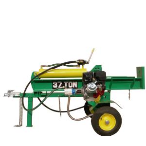 Horizontal Gasoline Wood Chipper 50 Ton Horizontal Wood Splitter
