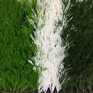 Plastic Flat Football Synthetic Grass Chemical Free Environment Protection