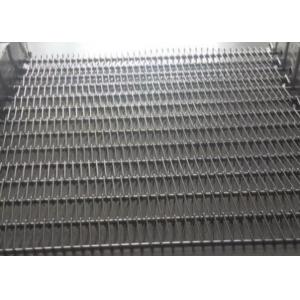 Cooling Dry Food 304 Stainless Steel Spiral Mesh Belt