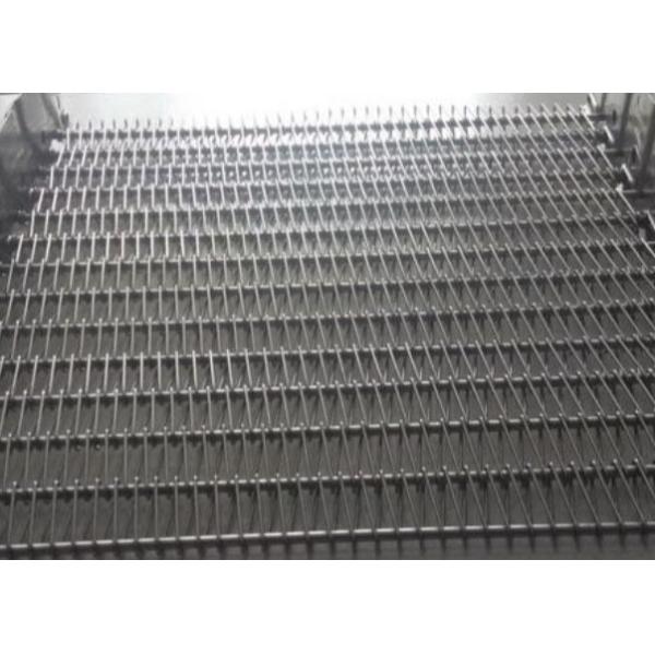 Buy Cooling Dry Food 304 Stainless Steel Spiral Mesh Belt at wholesale prices
