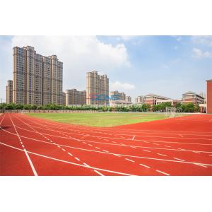 400 Meter Outdoor Running Track Material Environmental Friendly