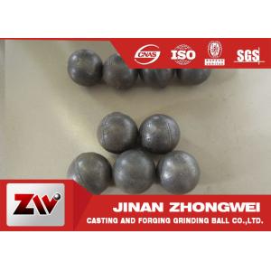 Mineral used forged steel balls B2 B3 60mn material HRC 55-65