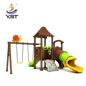 Multifunction Outdoor Play Equipment Slides And Swings For Children