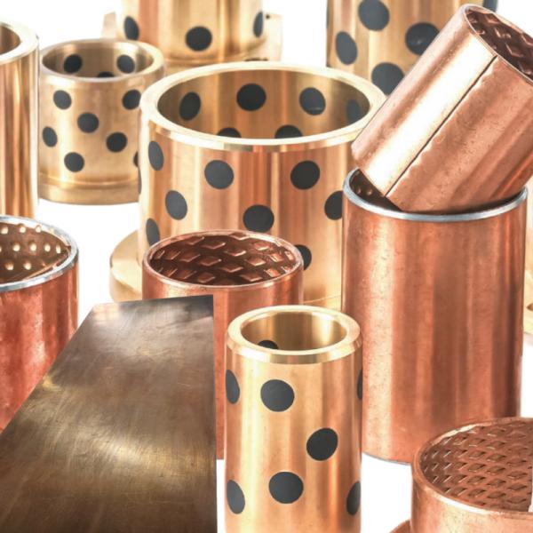 AlSn20Cu Steel Backing Self Lubricating Bronze Bearings with Graphite Filled