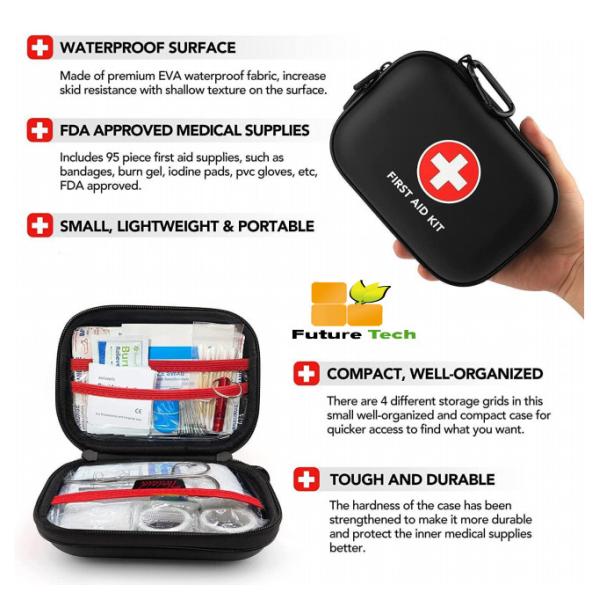 Water-Resistant first aid kit - Perfect for Travel, Outdoor, Home