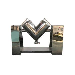 Quality Stainless Steel 304 / 316L V Type Powder Mixer With Maximum Loading Weight 5-1200kg for sale
