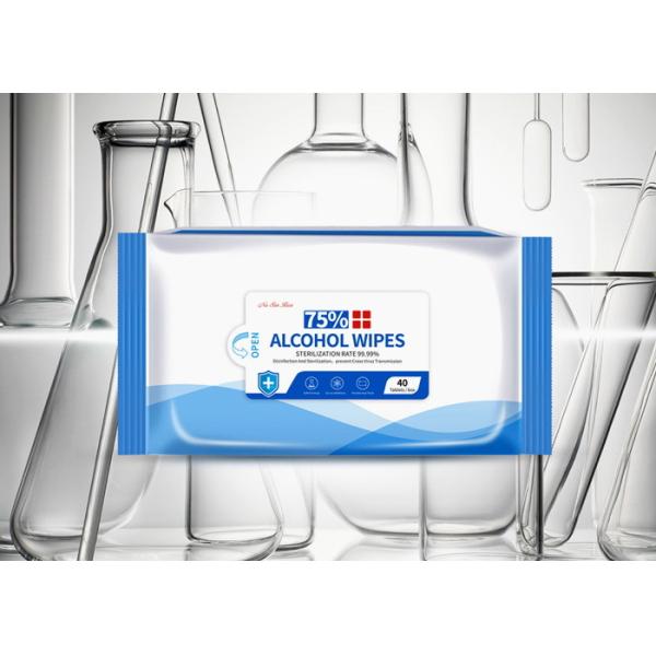 Buy Deep Sterilization Alcohol Disinfectant Wipes Efective Sterilization Rate 99.99% at wholesale prices