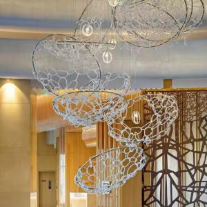Crystal Non Standard Engineering Custom Hotel Hall Chandelier Banquet Hall