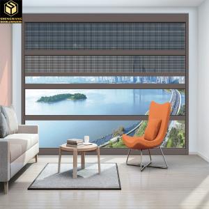 Customized Width Swing Window 5mm - 20mm Glass Aluminum Sliding Windows