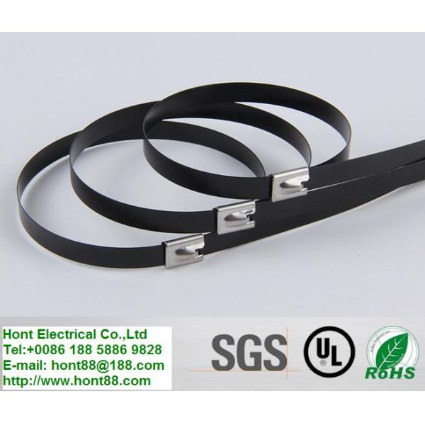 Stainless steel (PVC coated)cable tie