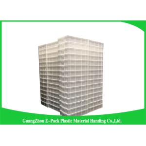 Agriculture Plastic Stackable Containers Warehousing Durable 925 * 625 * 140mm