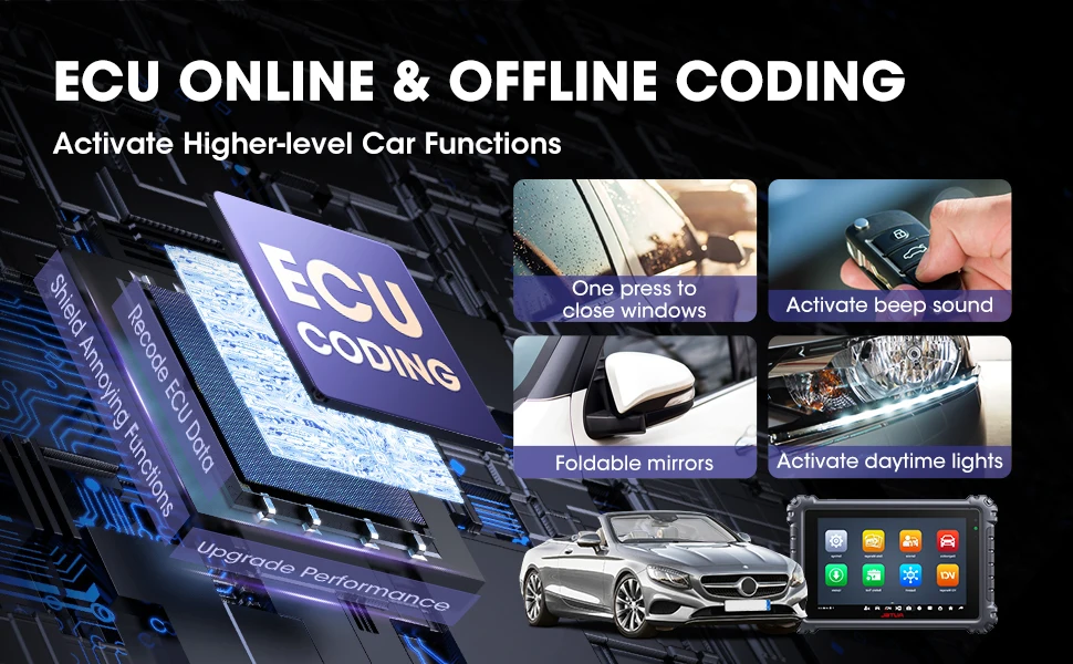 Autel MK906PRO Car Diagnostic Tool Bi-Directional Scanner CAN FD DOIP Support Upgraded MK906BT MS906BT