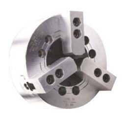 KM 3 Jaw wedge hook type Through hole power lathe chuck