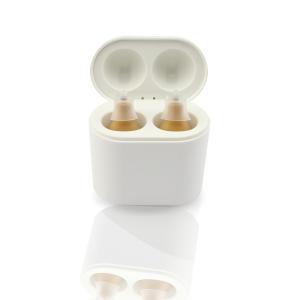 Quality CE Completely In The Canal Hearing Aid Beige Mini 100% Rechargable for sale