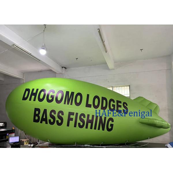 Commercial Custom PVC Helium Balloon Inflatable Inflatable Advertising Blimp With LED Light