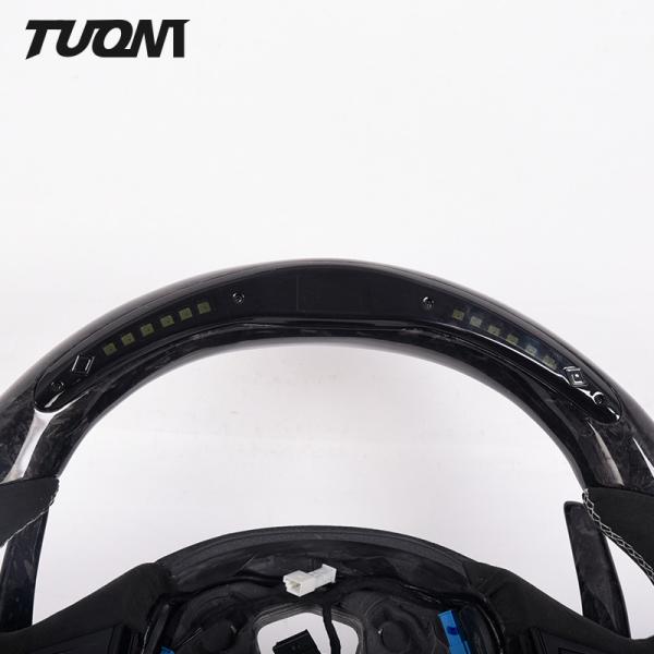 Alcantara Led Forged Carbon Fiber Bmw F20 Steering Wheel Flat Bottom