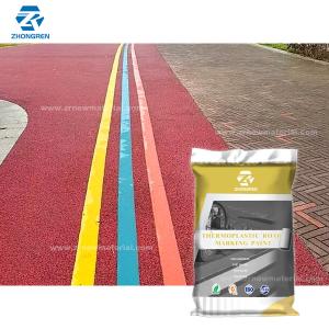 Quick Drying Reflective Road Marking Paint Coating Resistance Thermoplastic