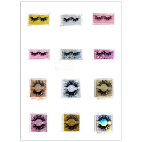 Handmade 3D Wearable Natural Mink Lashes Super Wispy Thick