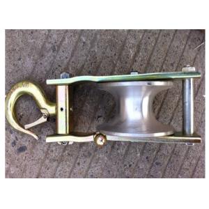 Cable Pulley Block And Tackle Single Sheave Transmission Line Stringing Tools
