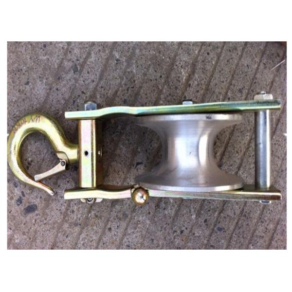 Cable Pulley Block And Tackle Single Sheave Transmission Line Stringing Tools