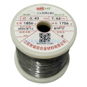 Cr20Ni80/80Ni20Cr/NiCr8020 High-Performance Alloy for Industrial Furnace Components