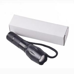 AAA 18650 Battery Flashlight , T6 Aluminum Zoomable Tactical LED Flashlight